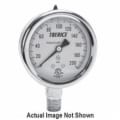 Trerice D82LFB2502LA60 D80 Industrial Pressure Gauge, 0 to 60 psi Pressure, 1/4 in MNPT Connection, 2-1/2 in Dia Dial, +/- 1.6 % Accuracy, Glycerin Liquid Filled