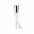 Hansgrohe 04214000 Kitchen Air Gap, For Use With Dishwasher, 2 in THK Deck, Metal, Chrome Plated, Domestic