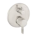 Hansgrohe 04447820 Pressure Balance Trim, 4.5 gpm Shower, Brushed Nickel
