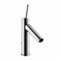 AXOR 10111001 Starck Bathroom Faucet, Commercial, 1.2 gpm Flow Rate, 3-1/2 in H Spout, 1 Handles, Pop-Up Drain, 1 Faucet Holes, Polished Chrome, Function: Traditional