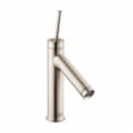 AXOR 10111821 Bathroom Faucet, Starck, Commercial, 1.2 gpm Flow Rate, 3-1/2 in H Spout, 1 Handles, Pop-Up Drain, 1 Faucet Holes, Brushed Nickel, Function: Traditional