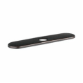 Hansgrohe 14019921 Universal Base Plate, For Use With 1-Hole Kitchen Faucet, 10 in L x 1/4 in H x 2-1/2 in W, Polycarbonate, Rubbed Bronze