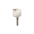 AXOR 36731821 ShowerSolutions Soft Cube Wall Outlet With Check Valve, 1/2 in, NPT x G 1/2