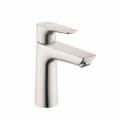 Hansgrohe 71710821 Basin Mixer, Talis E, 1.2 gpm Flow Rate, 4-1/8 in H Spout, 1 Handles, Pop-Up Drain, 1 Faucet Holes, Brushed Nickel, Function: Traditional