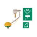 Haws® AXION® 7610 Barrier Free MSR Eye/Face Wash, Sink Mount, Pull-Down Operation, ANSI Z358.1