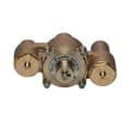 Haws® AXION® 9201EFE Emergency Tempering Thermostatic Mixing Valve, 1/2 x 3/4 in Nominal, FNPT End Style, 125 psi Pressure, 1 to 12 gpm Flow, Brass Body