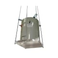 Holdrite® QUICKSTAND™ 50-SWHP Suspended Water Heater Platform, 26-1/2 in L x 26-1/2 in W x 2-1/2 in H, For Use With: Up to 50 gal Water Heater, Cold Rolled Steel, Domestic