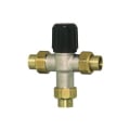 Honeywell AM100C1070-US-1LF/U AM-1 Thermostatic Mixing Valve, 1/2 in Nominal, C Union End Style, 150 psi Pressure, Brass Body, Domestic