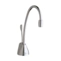 Insinkerator® Indulge™ 44251 FGN1100 Contemporary Instant Hot Water Dispenser Faucet, Residential, High-Arc Swivel Spout, Polished Chrome, 1 Handles, Import