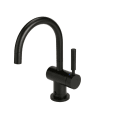 Insinkerator® 44239G-ISE Indulge™ Hot and Cool Modern Instant Water Dispenser Faucet, 360 deg Swivel Spout, Matte Black, 1 Handles, Import