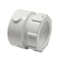 1-1/2" PVC DWV HXSJ TRAP ADAPTER WITH NUT