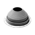 Water-Tite 81822 Multi-Size Metal Roof Flashing, EPDM, 1/4 to 5 in Pipe, Domestic