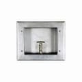 Guy Gray™ 88158 Ice Maker Outlet Box With Domestic valve, 1/2 in C, Steel, Galvanized, Domestic