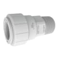 John Guest® Speedfit® PSEI012826 Male Connector, 3/4 in Nominal, CTS x MNPT End Style, Polysulfone, Domestic