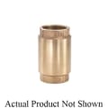 LEGEND GREEN™ 105-423NL T-450NL In-Line Check Valve, 1/2 in Nominal, FNPT End Style, Bronze Body, Import