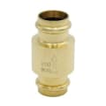 LEGEND LEGENDPress™ 105-453NL P-450NL Forged In-Line Check Valves, 1/2 in Nominal, Press End Style, Brass Body, Import