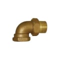 LEGEND 110-169 T-438 Union Elbow, 1-1/4 in Nominal, FNPT End Style, 60 psi Pressure, Bronze