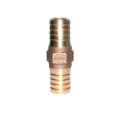 LEGEND 312-165NL Insert Coupling, 1 in Nominal, Barb End Style, Bronze, Import
