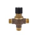 LEONARD® ECO-MIX™ 370-LF Thermostatic Mixing Valve, 3/4 in Nominal, Male IPS End Style, 125 psi Pressure, 0.5 to gpm Flow, Bronze Body