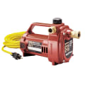 LIBERTY 331 1/2HP 115V TRANSFER PUMP GARDEN HOSE CONNECTION 20' POWER CORD