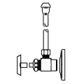 McGuireâ„¢ LFH2167LK Heavy Premiere Loose Key Lavatory Supply Kit