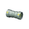 MegaPress® 22009 Pipe Coupling With Stop, 3/4 in Nominal, Press End Style, Carbon Steel, Import
