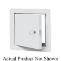 MIFAB® MFRU0808 Uninsulated Fire Rated Access Door, Concealed Hinge, (1) Turn Ring and Key Operator, 8-1/2 in W x 8-1/2 in H Rough Opening