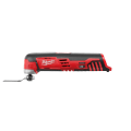 Milwaukee® 2426-20 Cordless Oscillating Multi-Tool Kit, 5000 to 20000 opm Speed, 12 VDC, Li-Ion Battery