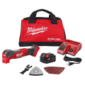 Milwaukee® 2836-21 M18™ FUEL™ Electric Cordless Oscillating Multi-Tool Kit, 10000 to 20000 opm Speed, 18 V, Li-Ion Battery, 1 Batteries, Yes