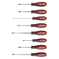 Milwaukee® 48-22-2708 Screwdriver Kit With ECX™ Redesigned Handle, 8 Pieces, Steel