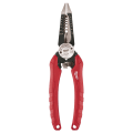 Milwaukee® 48-22-3079 6-in-1 1-Handed Spring Loaded Combination Plier With Side Cutter and Wire Stripper, 2-1/4 in L x 1-1/2 in W Forged Alloy Steel Jaw, 7-1/2 in OAL
