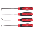 Milwaukee® 48-22-9215 Hook and Pick Set, 4 Pieces, Steel