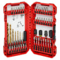 Milwaukee® SHOCKWAVE™ Impact Duty™ 48-32-4013 Magnetic Screwdriver Bit Set, 50 Pieces, 1/4 in Hex Shank, Steel