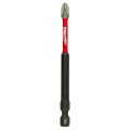 Milwaukee® SHOCKWAVE™ Impact Duty™ 48-32-4564 Impact Power Bit, #2 Phillips® Point, 3-1/2 in OAL, 1/4 in, Alloy Steel