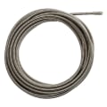 Milwaukee® 48-53-2675 Inner Core Coupling Drain Cleaning Cable, 3/8 in, Steel, For Use With Drain Cleaning Machines, 1-1/4 to 2-1/2 in Drain Line