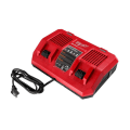 Milwaukee® M18™ 48-59-1802 1-Port Dual Bay Simultaneous Rapid Charger, For Use With M18™ Li-Ion Battery, Li-Ion Battery, 2 hr Charging