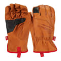 Milwaukee® 48-73-0012 Work Gloves, L, Goatskin Leather Palm, Goatskin Leather, Brown