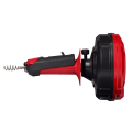 Milwaukee® TRAPSNAKE™ 49-16-2573 Auger With CABLE DRIVE™, Black/Red, 11 in L x 7-1/2 in W x 7-1/2 in H, Plastic, For Use With M12™ TRAPSNAKE™ Driver