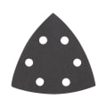 Milwaukee® 49-25-2240 OPEN-LOK™ Triangle Sandpaper, For Use With Oscillating Multi-Tool, 240 Grit, Silicon Carbide