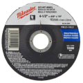 Milwaukee® 49-94-4505 Type 27 Reinforced Cut-Off Wheel, 4-1/2 in Dia x 0.045 in THK, 7/8 in Center Hole, 60 Grit, Aluminum Oxide Abrasive