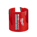 Milwaukee® BIG HAWG™ 49-56-9220 Hole Saw, 2-9/16 in Dia, 2-7/16 in D Cutting, Carbide Cutting Edge, 5/8-18 Arbor
