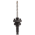 Milwaukee® BIG HAWG™ 49-56-9305 Hole Saw Arbor, 7/16 in Arbor, 7/16 in Pilot Drill, Steel