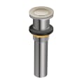 Moen® 140780BN Model 140780 Push Button Drain, 1-1/4 in, Metal, Domestic