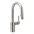 Moen® 5965 Pull-Down Bar Faucet, Align™, Polished Chrome, 1 Handle, 1.5 gpm