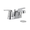 Moen® 6499575 Chateau® Bathroom Faucet, Chrome, 2 Handles, 1.2 gpm Flow Rate