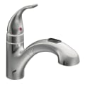 Moen® 67315C Kitchen Faucet, Integra®, 1.5 gpm Flow Rate, 120 deg Spout, Polished Chrome, 1 Handle, 1/3 Faucet Holes, Domestic