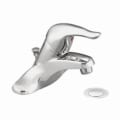 Moen® L64625 Chateau® Centerset Bathroom Faucet, Polished Chrome, 1 Handles, 50/50 Pop-Up Drain, 1.5 gpm Flow Rate
