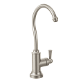 Moen® S5510SRS Traditional Beverage Faucet, Sip™ Traditional™, 1.5 gpm, Spot Resist® Stainless Steel, 1 Handle, Domestic
