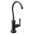 Moen® S5540BL Beverage Faucet, Paterson™ Sip™, 1.5 gpm Flow Rate, Matte Black, 1 Handle, Domestic