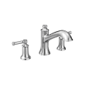 Moen® T683 Dartmoor™ Roman Tub Faucet, 10 in Center, Polished Chrome, 2 Handles, Function: Traditional, Domestic